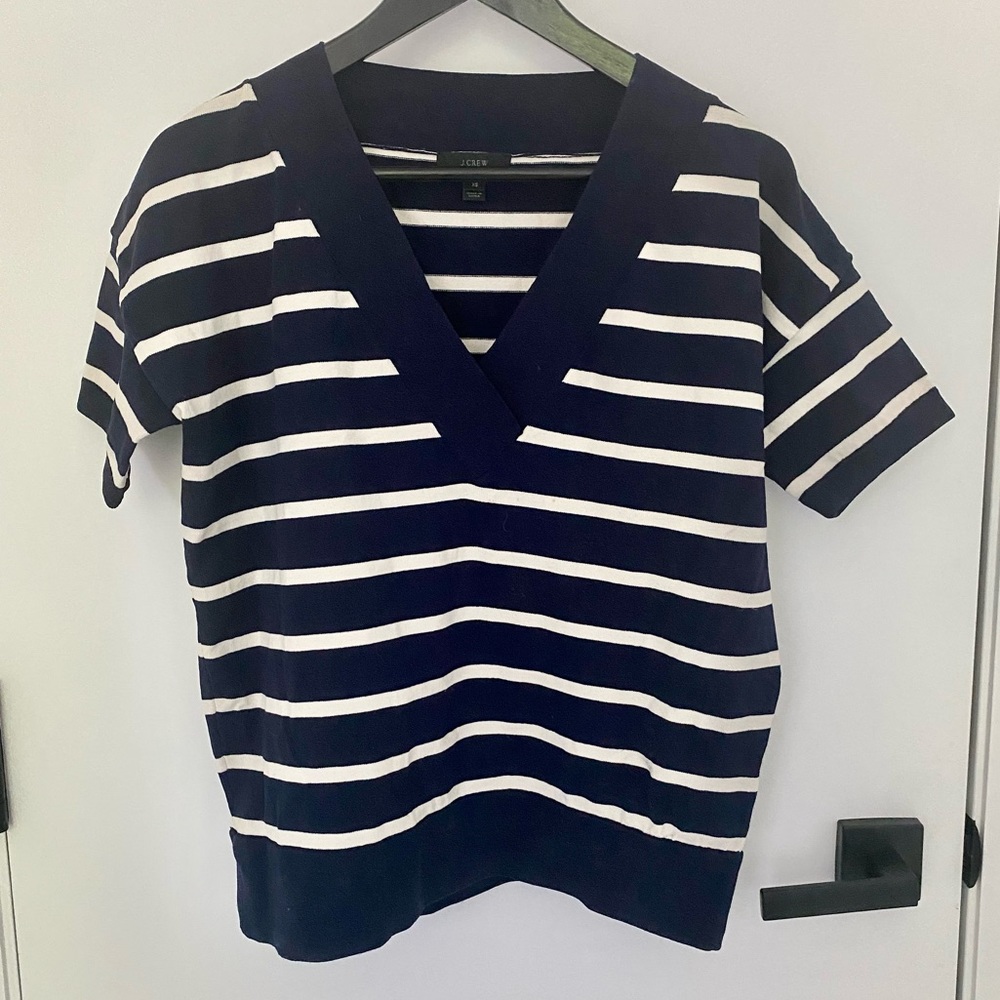 J Crew Striped Top